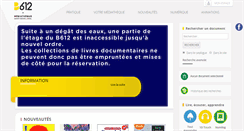 Desktop Screenshot of mediatheque-saintgenislaval.fr